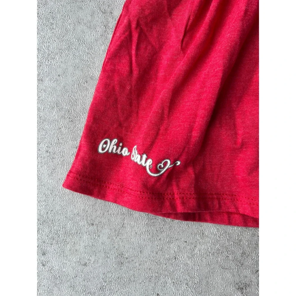 Colosseum Ohio State Buckeyes Infant Girls Red Bodysuit Dress 6-12 Months NWT‎